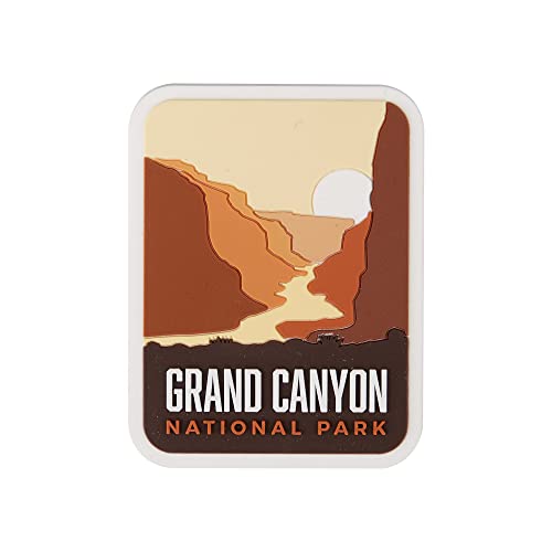 Imán para refrigerador Vagabond Heart Grand Canyon 3D miniatura 1