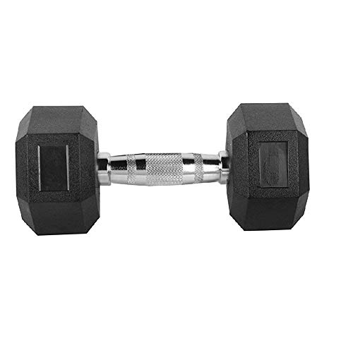 Buy Gisco Hexa Dumbbells Rubber Dumbbells Pack of 1 (10 Kg) Online at