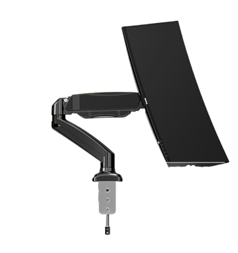 Support de bras robotisé écran simple fixation bureau sans trou