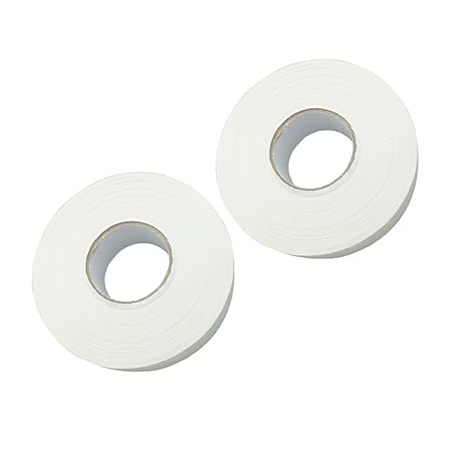 balacoo 25m Hockey Stick Tape Sports Tape Hockey White Cotton Hockey Stick Tape Sticky Tape for Ice Hockey Stick Anti-Slip