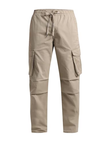 Image of Jack & Jones Men's Mid Rise Regular Pants