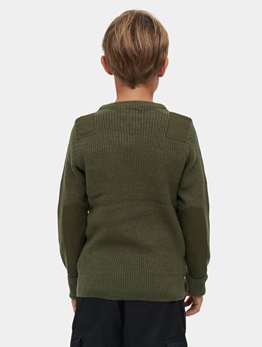 Brandit Kids BW Pullover sudadera negro para niños con tejido clásico militar 2