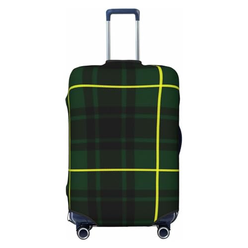 Clan Macarthur Tartan Luggage Cover, Protective Washable Suitcase Cover - Travel Fashion Elastic Suitcase Protector Medium