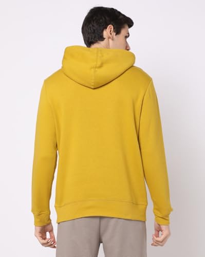 Image of Gap Men Regular Fit Logo Print Full Sleevesd Cotton Hoodie