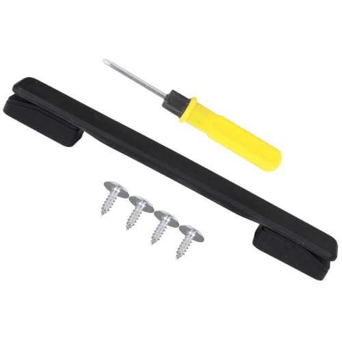 Image of SHANOER Luggage Suitcase Handle Replace Parts Luggage Holder Carry Grip Flexible Black (B115) Inner Hole Distance is About 12.5cm (4.92 inch) （Pay Attention to Size）