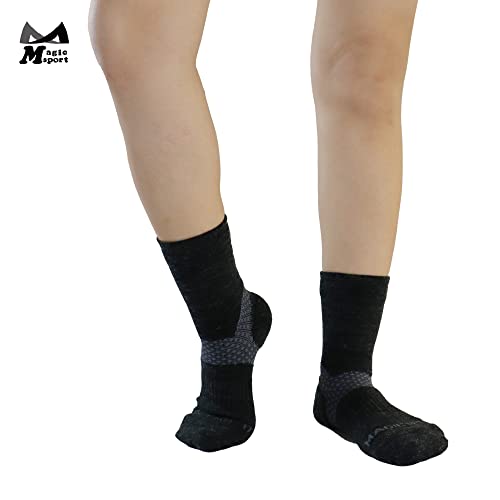 Image of M Magic Sport Morandi Merino Wool Above Ankle Socks, Men and Women, Jogging, Hiking, Cycling