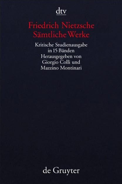 Sämtliche Werke: Kritische Studienausgabe in 15 Bänden