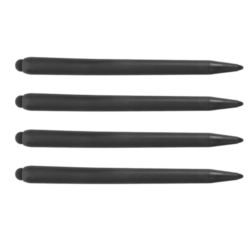 Pack de 4 lápices ópticos de doble punta para pantallas táctiles y tabletas