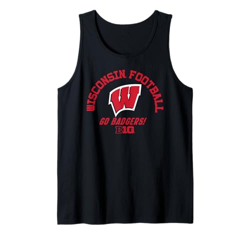 Wisconsin Badgers Big 10 Football Officially Licensed Tank Top