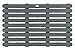 WENKO Caillebotis de bagnoire gris - Tapis de bain, caillebotis pour la douche, salle de bain, pool, sauna, avec structure antidérapante, Plastique, 80 x 3 x 50 cm, Gris