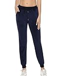 Aottori Women Navy Velour Joggers Sweatpants Winter Warm Jogging Pants Ladies Velvet Trousers Soft Casual Drawstring Tracksuit Bottoms with Pockets Navy XL
