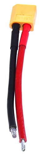 Image of MAENT 1PCS XT60 Connector Male W /Housing 10CM Silicon Wire 14AWG
