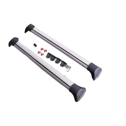 Roof Rail Transverse Roof Rack Cross Bar Compatible for Isuzu MU-X MUX 2014-2022,7075 Avation Aluminum Alloy+ABS, Easy Installation