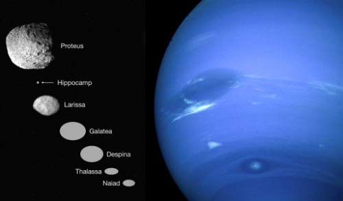ConversationPrints PLANET NEPTUNE MOONS GLOSSY POSTER PICTURE PHOTO BANNER...