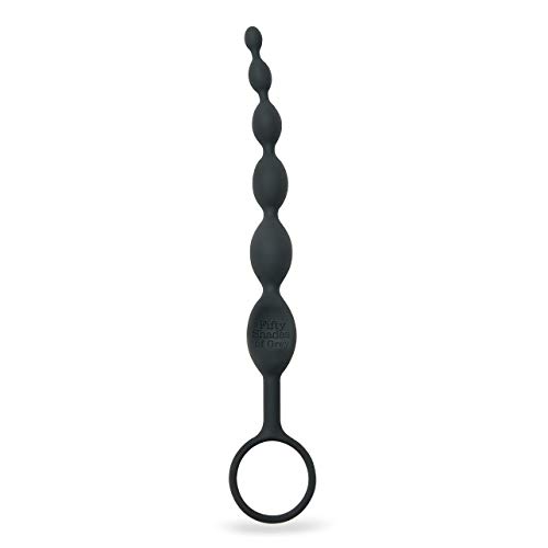 Fifty Shades of Grey Boules Anales en Silicone Noire Pleasure Intensified de Fifty Shades of Grey - Boules de Taille Graduelle - 19 cm