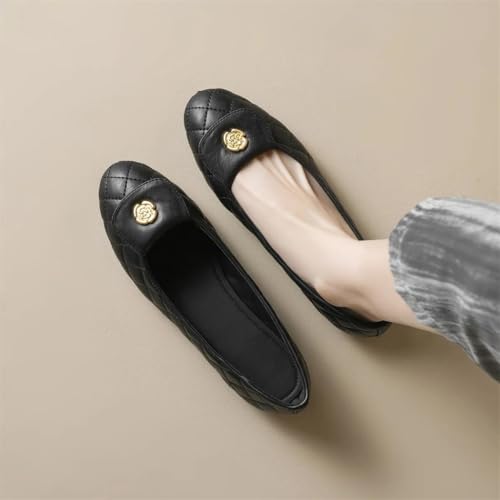 Women's Spring Outdoor Round Toe Shoes Ladies Casual Work Flats2