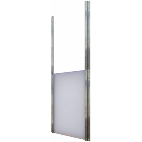 Gun Dog House Door | XL Guillotine Closing Door | Fits On Any Surface | Keep Pets in Or Out | Aluminium and Polyurethane | Door, Wall or Shed | Dog Size 120-200+ Lbs | 18” x 28” Frame Cover