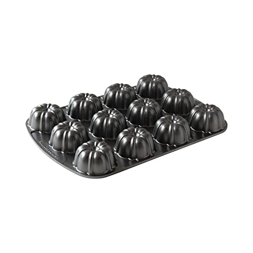 Nordic-Ware-Brownie-Bundt-Pan-375-Cup-Capacity-Graphite Nordic Ware Brownie Bundt Pan 375 Cup Capacity Graphite