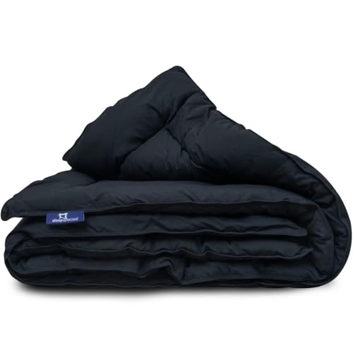 Slaapspeciaal Bettdecke ohne Bezug 140x220 - Ganzjahresdecke extra lang...