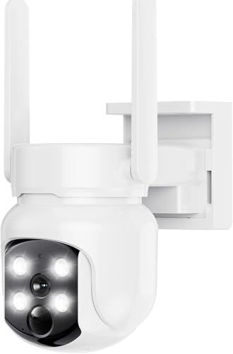 Amazon.co.jp: 【500万画像 防犯カメラ】 防犯カメラ AI人体検知 双方