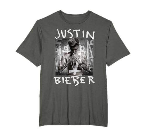 Justin Bieber Purpose Album Cover by Rock Off T-Shirt