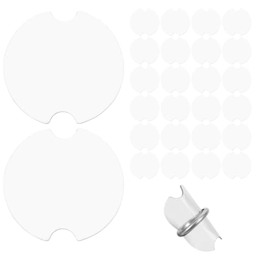 La mejor comparación de Expositores de láminas , tabla con los diez mejores. 41 WOONEKY Soporte de Exhibición para Anillos Lámina Redonda de Plástico Transparente 100 Piezas Tarjeta de Inserción para Exhibición de Joyas Compacto y Ligero para Ferias y...