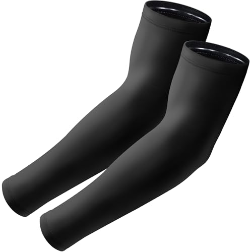Aprilswan Arm Sleeves, UV Sun Protection Sports Non Slip Compression Cover for Men/Women 1 Pair...