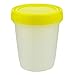 16 oz./500mL Large Specimen Container with Yellow Screw Cap (100 Containers)