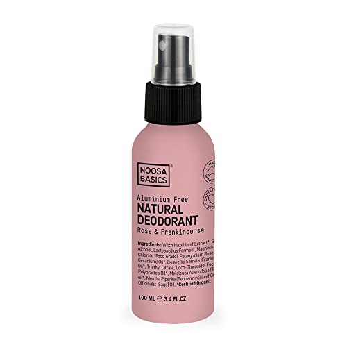 Noosa Basics Rose and Frankincense Natural Deodorant Spray 100 ml