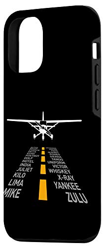 Iphone 12/12 Pro Rc Plane Pilot Airport Runway Phonetic Alphabet Small Plane Case #TOP1