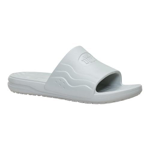 HEYDUDE Men's Wave Slide Sandal, Grey, Size 11 - image 8