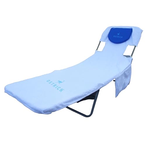 Ostrich Custom-Fitted Chaise Towel, Designed to Fit Chaise Lounge Chairs, Beach Chair Not Included