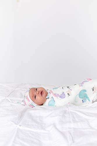 Image of Baby Beanie Hat Top Knot Stretchy Soft inchSassy inch by Copper Pearl