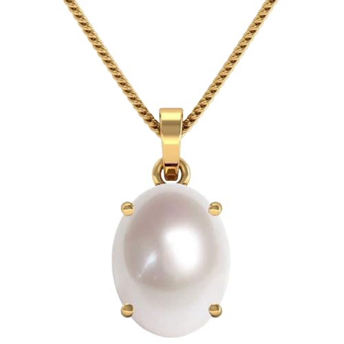 Perle des mers du Sud 8,25 Ratti d'exception sur un pendentif en or précieux