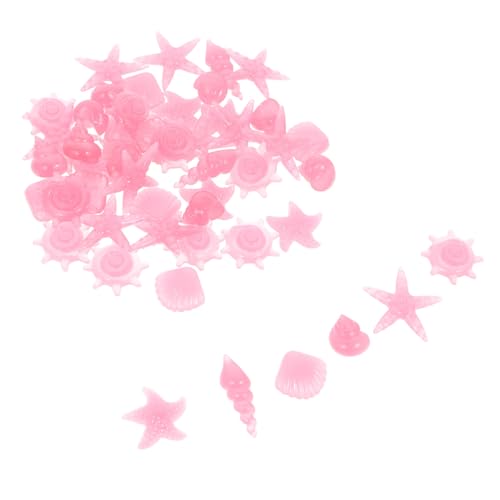 TOGEVAL 50個 魚 水槽 蛍光灯 石 水槽 小石 ライト 海 装飾 水槽 エアー ポンプ アクセサリー 水槽 石 魚用 水槽 岩 池 エアー 石 クリップ 水槽 石 キット レジン