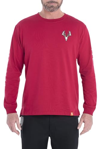 Image of Legendary Whitetails Mens Long Sleeve T-Shirt 100% Cotton Preshrunk Tee