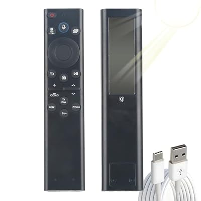 Solar Voice Remote Replacement for Samsung TVs BN59-01385A (2018-2026 Models) Universal Compatible with Smart, Neo OLED, The Frame, Crystal UHD 4K/8K TVs
