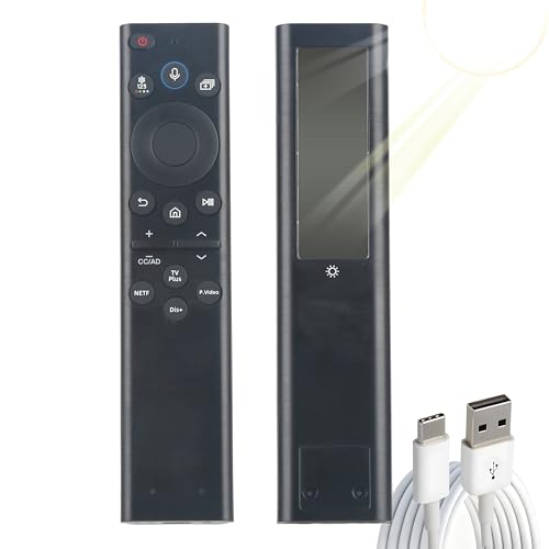 Solar Voice Remote Replacement for Samsung TVs BN59-01385A (2018-2026 Models) Universal Compatible with Smart Neo OLED The Frame Crystal UHD 4K/8K TVs