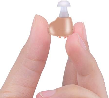 UDEER Hearing Amplifier Aid for Seniors and Adults Rechargeable with Noise Cancelling, Inner-Ear Hearing aid, Personal Hearing Enhancement Sound Devices, Suitable for Either Ear