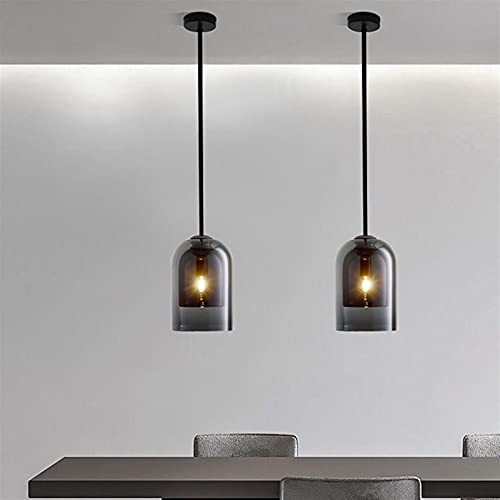 Lustre double vitrage E27 moderne pour sublimer un salon de thé - 4