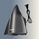 Electric Hand Dryer for Home Bathroom, 1600W Touchless Electric Hand Dryer with Fast Drying, Low Noise, with No-Drill Installation, Compact Automatic Sensor Dryer for Home, Kitchen, Hotel (Black)