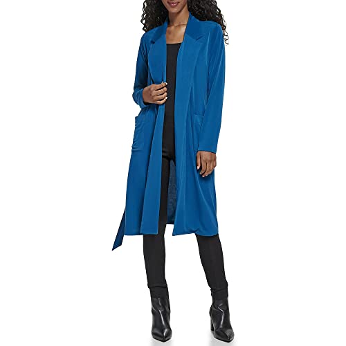 Image of Calvin Klein Long Open Cardigan with Belt