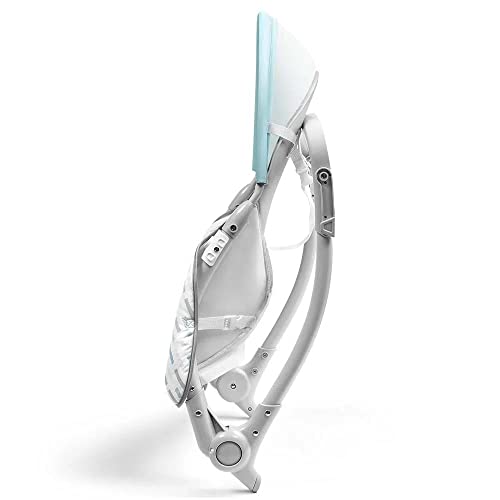 Cadeira de Descanso e Balanço Para Bebê Spice Dobrável Encosto Reclinável 0-18kgs Azul Multikids Bab