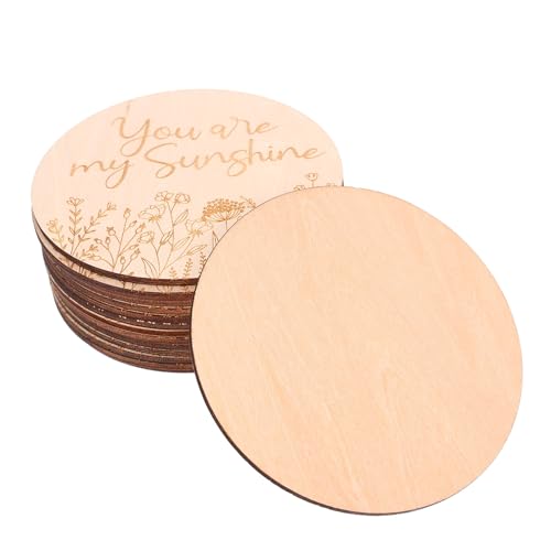 14 Pezzi Di Mensili Per La Registrazione Della Crescita Del Bambino Accessori Per Foto in Legno