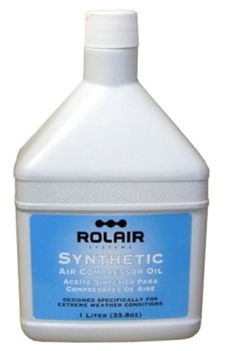 Rolair 34 oz All-Weather Synthetic Air Compressor Oil