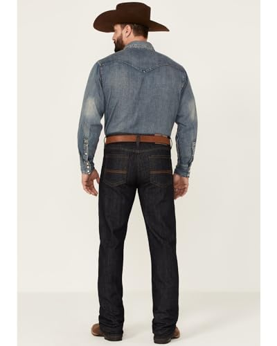 Cody James Men's Heeler Dark Wash Stretch Stackable Straight Leg Jeans - Cjho21j233