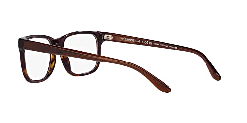 Image of Emporio Armani mens Ea3218 Rectangular Sunglasses