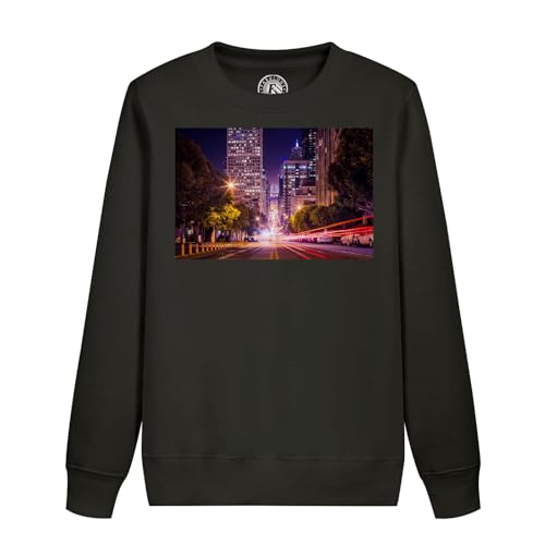 Sweatshirt enfant San Francisco de nuit coton imprimé sweat à capuche ado