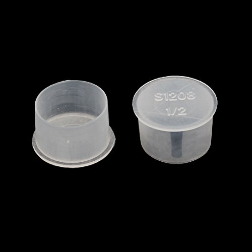 Aexit 100 piezas funda protectora plástica para roscas miniatura 2
