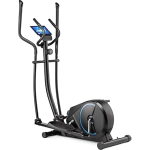 XC1500 Magnetischer Crosstrainer für Zuhause, Elliptical Trainer mit 16-stufig Einstellbarem Widerstand, Ellipsentrainer für Zuhause, Crosstrainer Klappbar, Cardio Geräte für Zuhause
